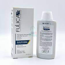 شامپو حاوی 2/4%سولفورو2/2%اسیدسالیسلیک فولیکا