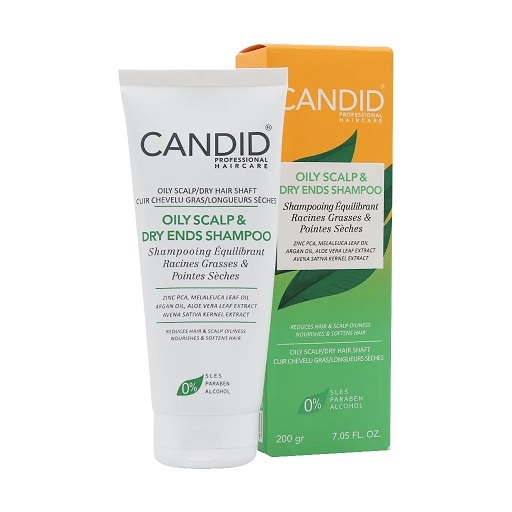 شامپو مناسب پوست سر چرب و ساقه خشک مو کاندید